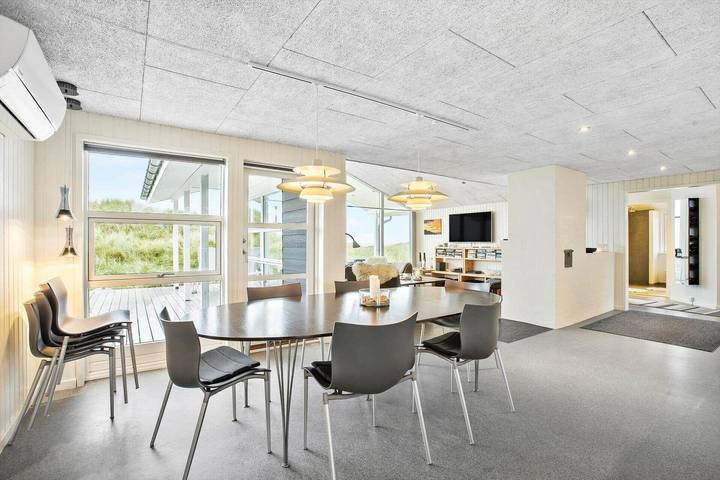 Ferienhaus mit Meerblick für 8 Personen, mit Whirlpool und Sauna sowie Terrasse in Grønhøj Strand - 3