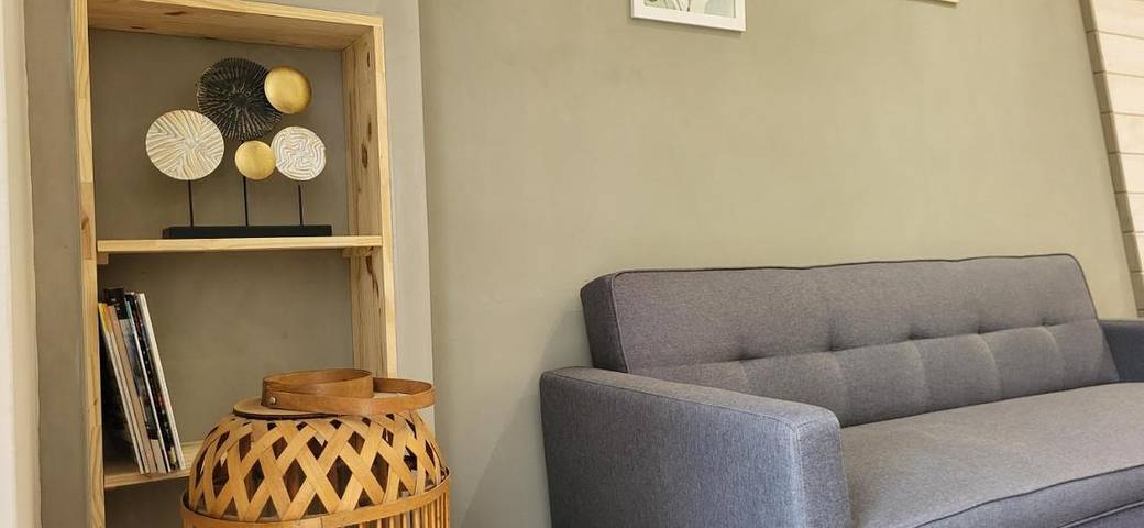 Gîte pour 3 personnes, avec jardin et vue, animaux acceptés à Saint-Aigulin - 4