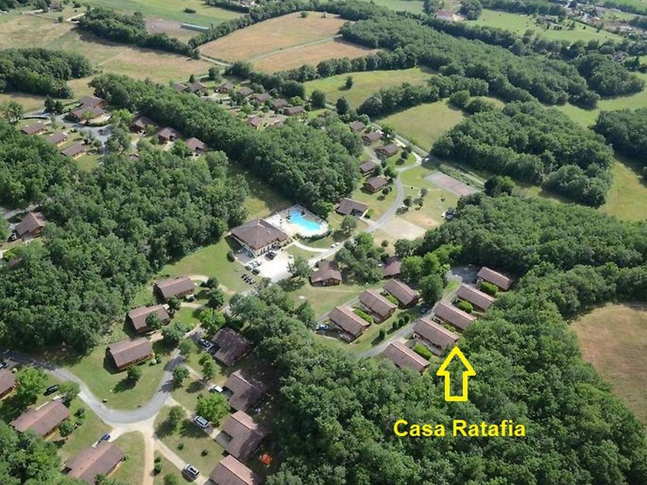 Chalet voor 4 personen met uitzicht in Mauroux, Lot