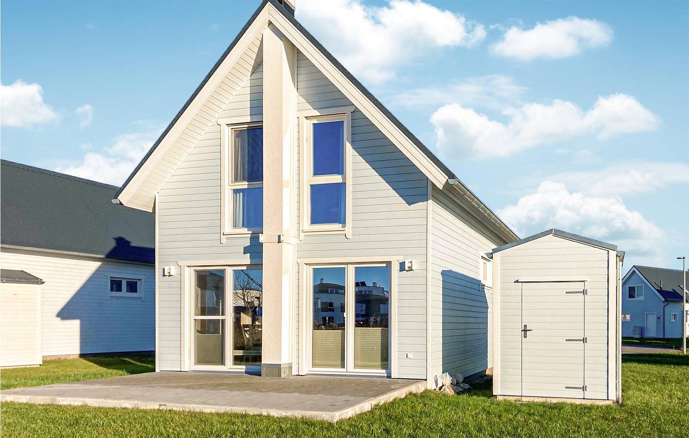 Vermietung mit Meerblick, Parkplatz und Terrasse in Olpenitz, Kappeln