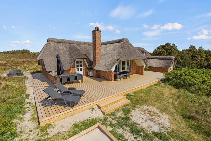 Vakantiehuis voor 5 personen, met Balkon/Terras en Sauna in Henne Strand