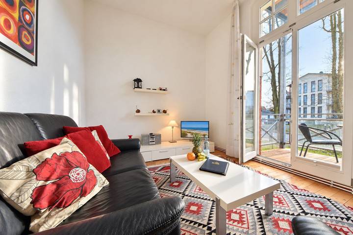 Ferienwohnung für 2 Personen, mit Balkon in Drei Kaiserbäder, Heringsdorf