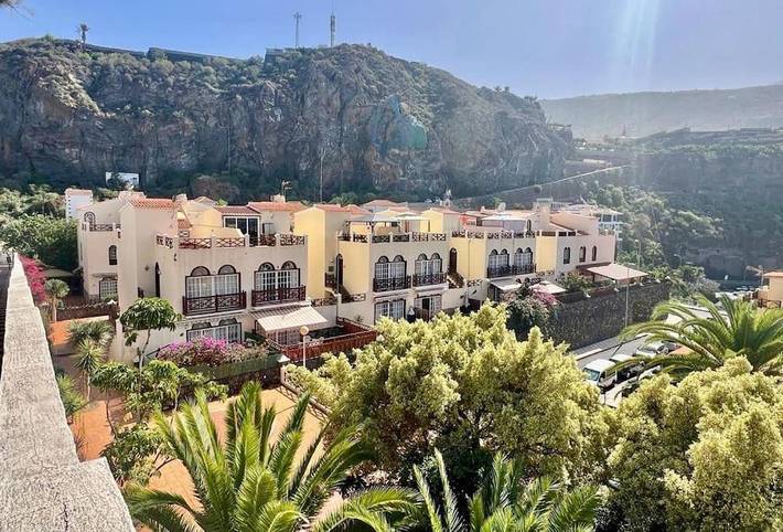 Casa de vacaciones para 8 personas, con vistas y jardín en Playa San Marcos