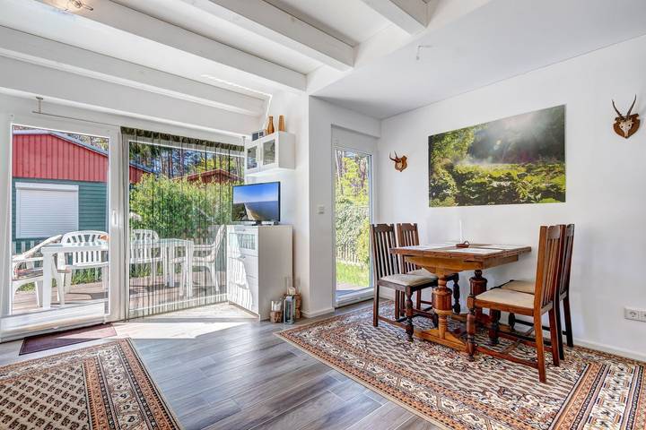 Ferienhaus für 4 Personen, mit Terrasse und Garten in Kölpinsee