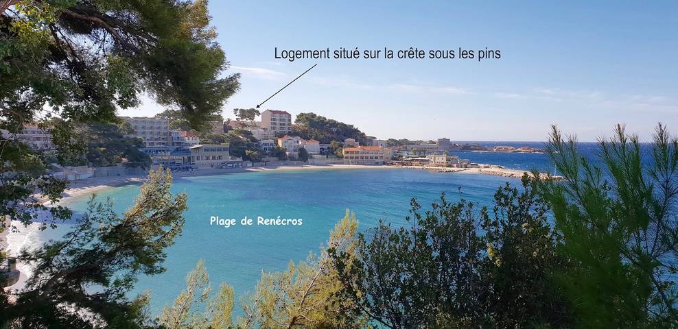 Gîte pour 7 personnes, avec terrasse et jardin à Bandol - 3