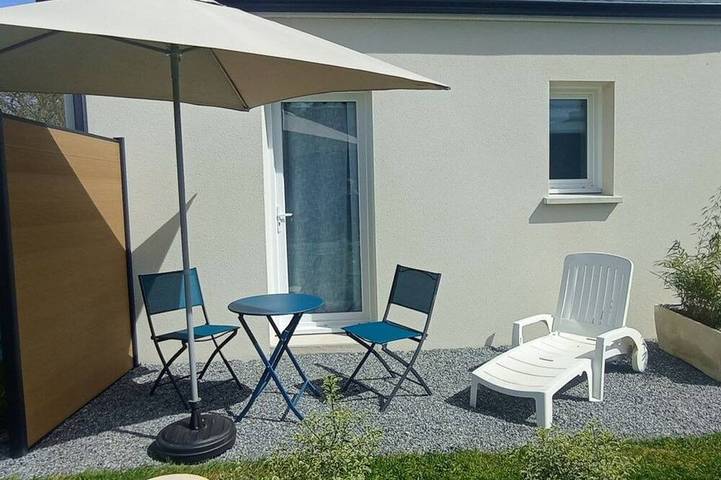 Gemütliches Zimmer mit privater Terrasse und WLAN in Missillac in Missillac, Saint-Nazaire und Umgebung