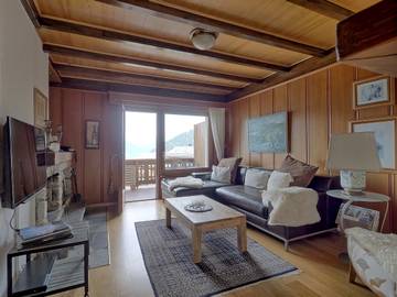 Gîte pour 6 personnes, avec balcon et balcon/terrasse à Verbier