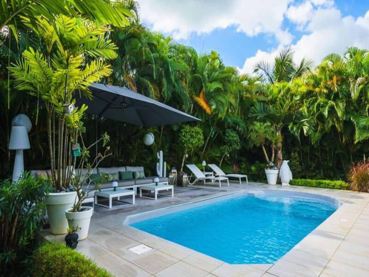 Apartamento entero, Casas y Villas para 6 Personas in Baie-Mahault, Guadalupe