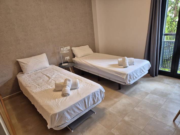 Apartamento entero, Apartamento 'Soleil' con piscina compartida, wifi y aire acondicionado in Hacienda del alamo, Fuente Álamo de Murcia