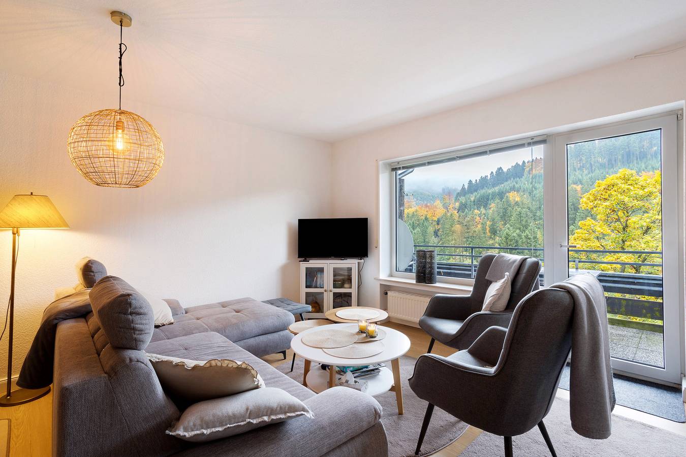 Ganze Wohnung, Ferienwohnung Wald-Ausblick mit privater Terrasse und Balkon in Willingen, die Mittelgebirge