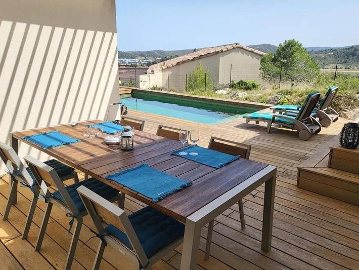 Location de vacances pour 6 personnes, avec piscine à Montredon-des-Corbières - 2