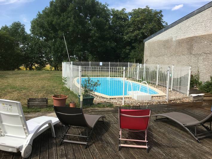 Gîte pour 12 personnes, avec Terrasse et Jardin