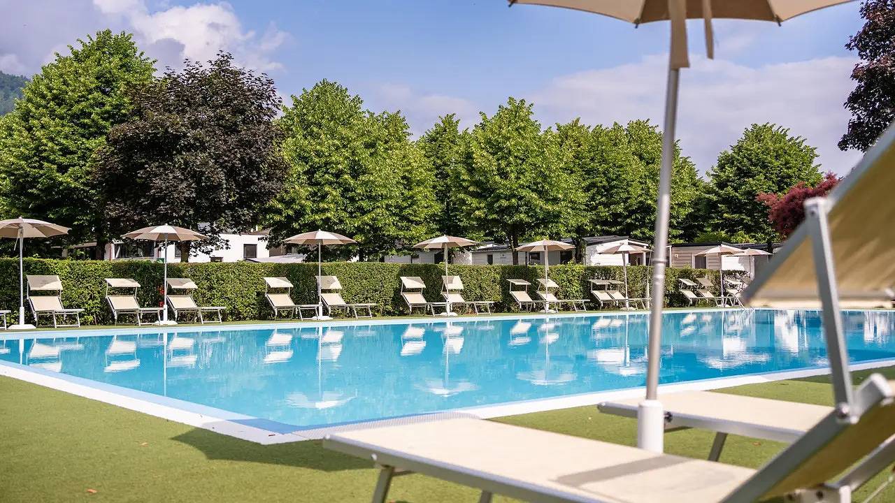 Mobilheim für 6 Personen (33 m²) in Pergine Valsugana in San Cristoforo al Lago, Pergine Valsugana