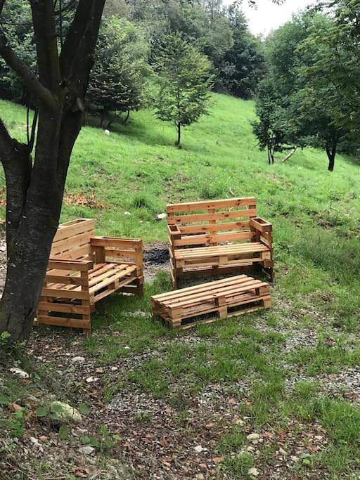 Location de vacances pour 6 personnes, avec terrasse ainsi que vue et jardin, animaux acceptés à Paesana - 3