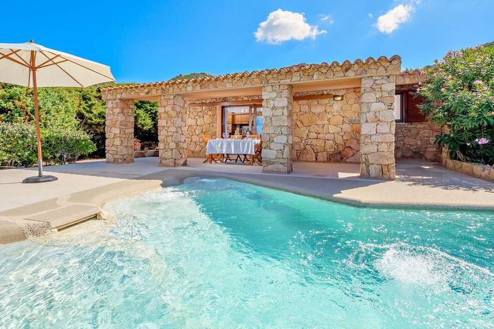 Appartement de vacances pour 4 personnes, avec jardin