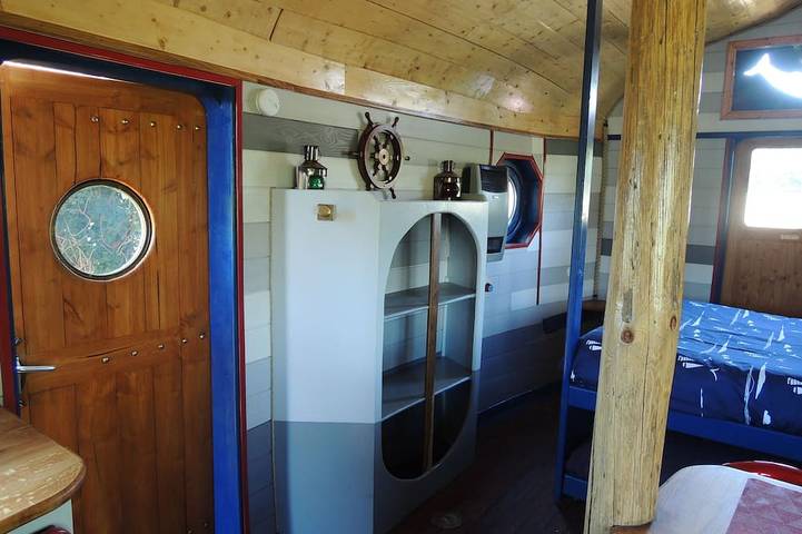 Péniche pour 3 personnes, avec jardin et terrasse en Bretagne - 3