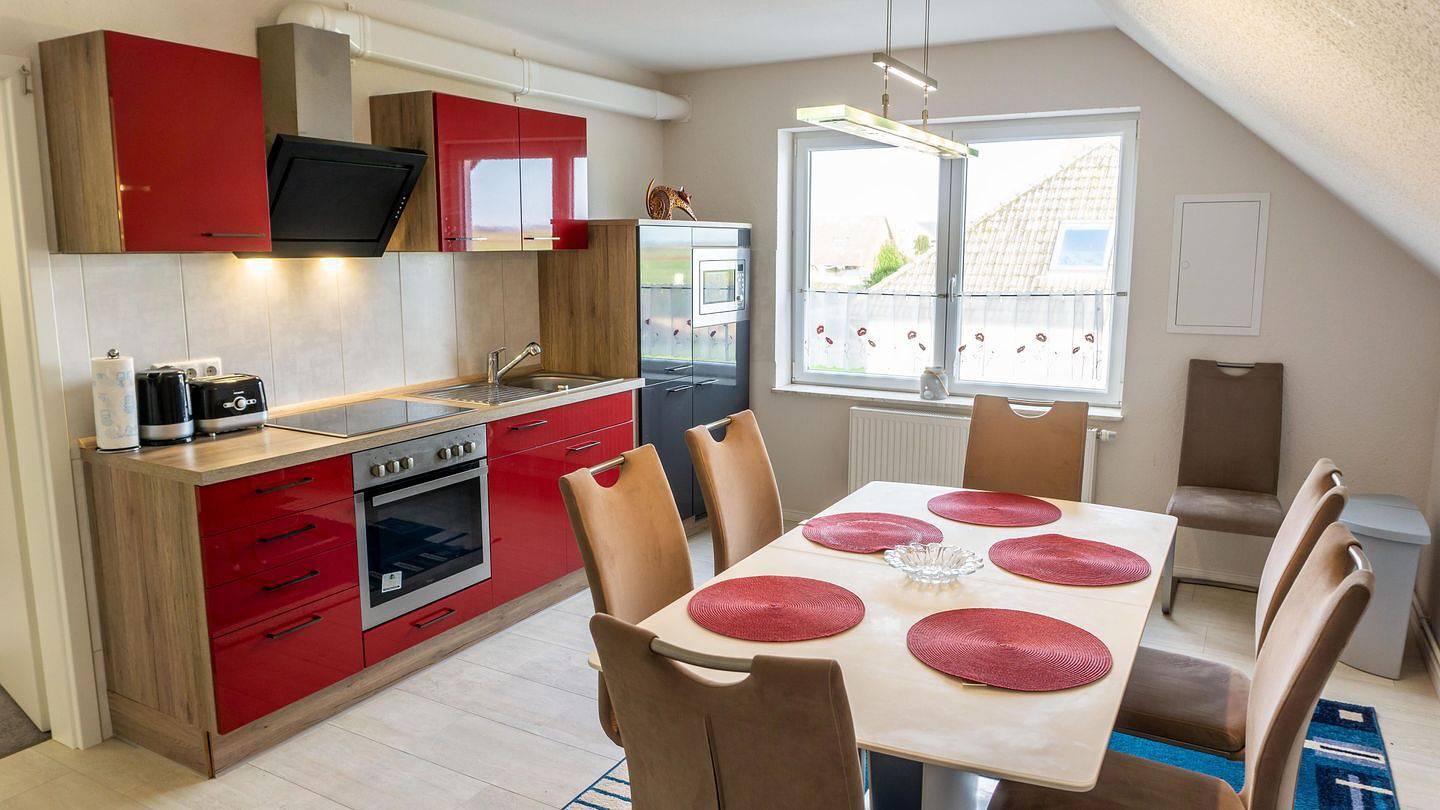 Ganze Wohnung, Komfortablee Ferienwohnung für 6 in Garding bei St. Peter-Ording in Garding, Eiderstedt
