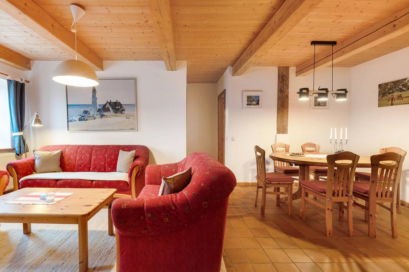 Ganze Wohnung, Ferienwohnung 'Haus Mühlenhof 5' mit Gemeinschaftsgarten und Wi-Fi in Hillgroven, Dithmarschen