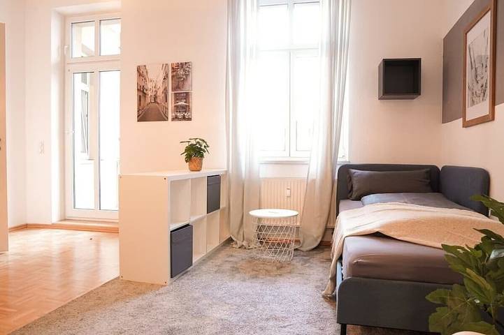 Ganze Wohnung, Fullhouse | Halle | Ab7 Medium Deluxe | Balkon in Halle, Saale-Unstrut