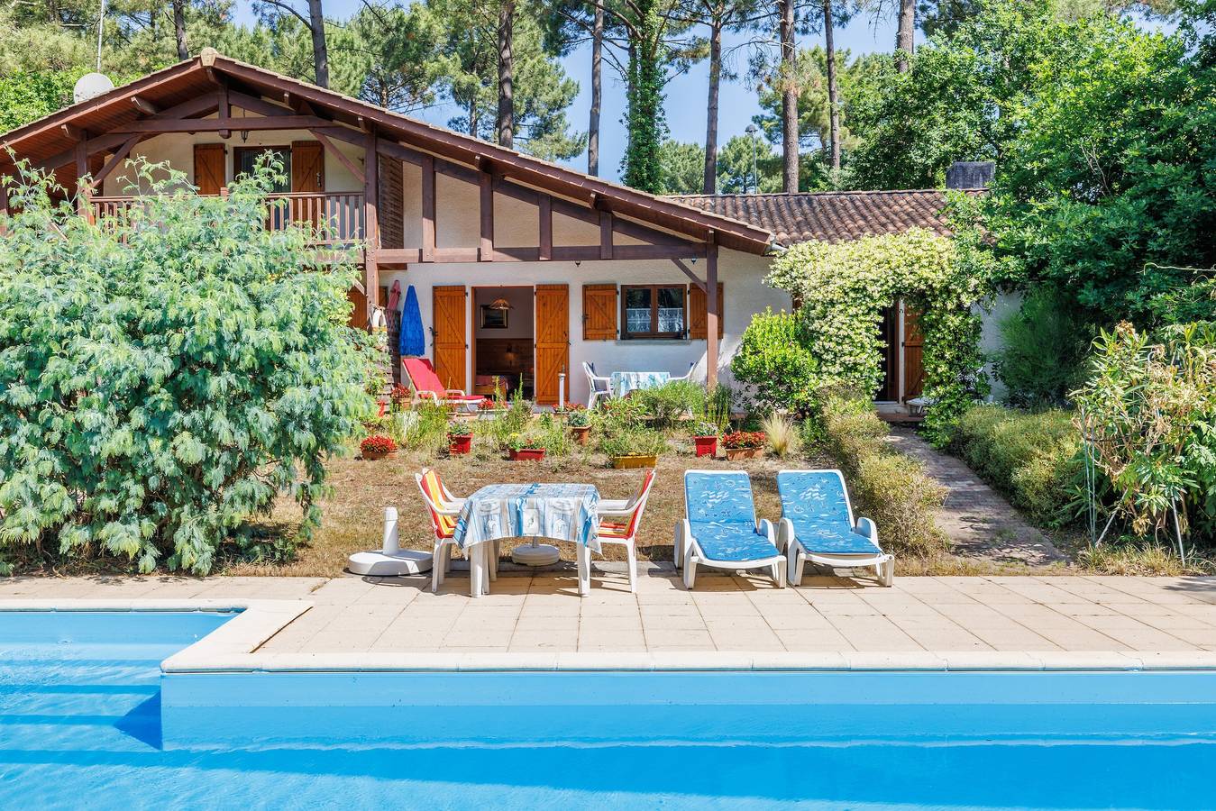 Chaleureuse maison à 500m du Lac et près de l'océan avec jardin in Biscarrosse, Côte d’Argent