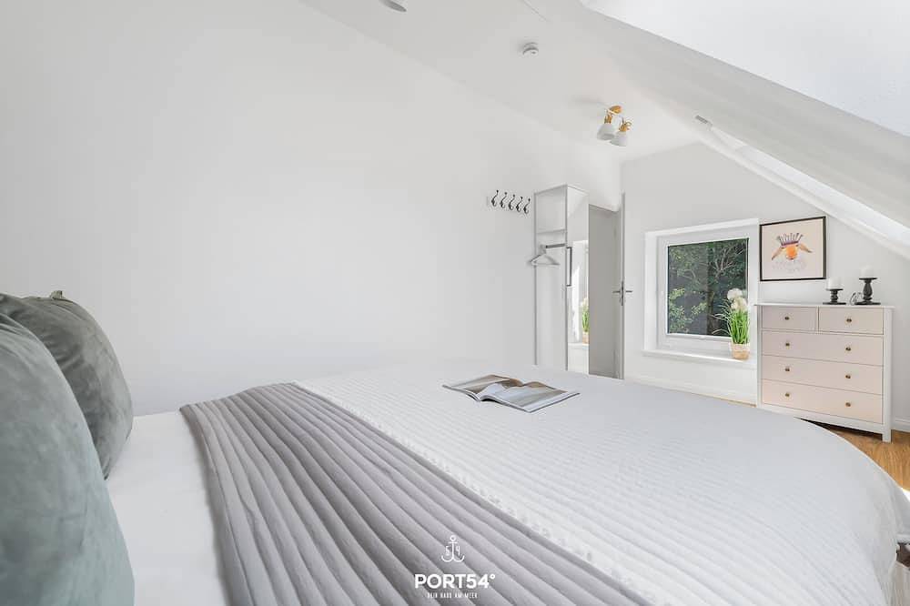 Ganze Wohnung, Flunder- moderne Ferienwohnung auf 94 m² mit Balkon und Strandkorb in Hedwigenkoog, Dithmarschen