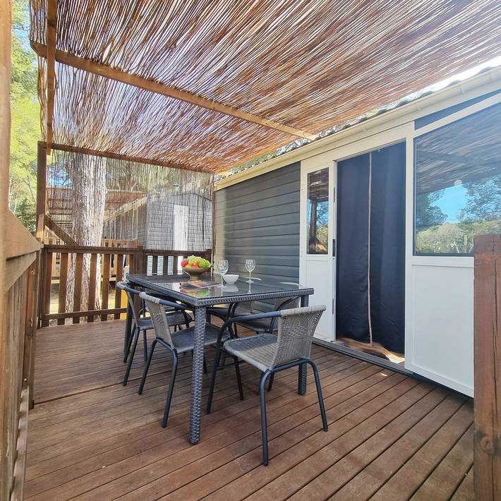 Bungalow für 6 Personen, mit Terrasse und Garten, mit Haustier in Katalonien - 2