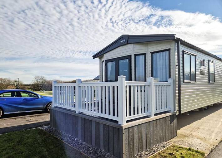 Parc de vacances pour 8 personnes, avec Jacuzzi en Angleterre