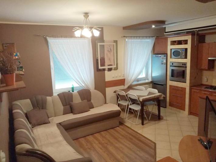Apartament wakacyjny dla 7 osób, z Balkon i Widok w Gniezno