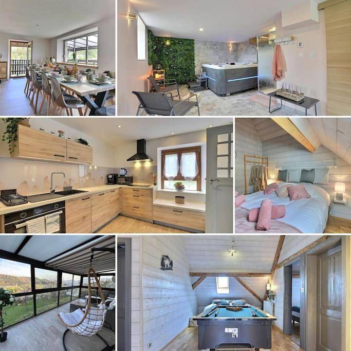 Location de vacances pour 14 personnes, avec jacuzzi et jardin à Geishouse - 2