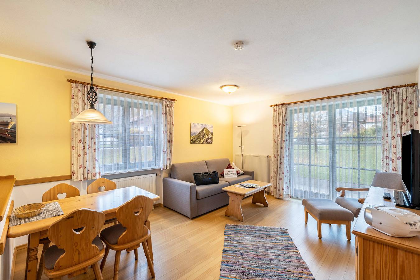 Ganze Wohnung, Apartment 'Fewo Brünnstein – Zimmer 6' mit Bergblick, Gemeinschaftsgarten & Wlan in Oberaudorf, Bayerische Alpen