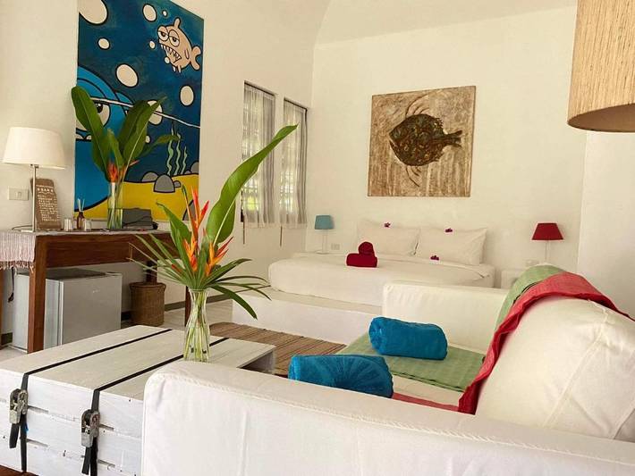 Chambre d’hôte pour 2 personnes, avec vue ainsi que piscine et jardin dans Koh Chang - 4