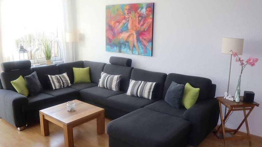 Ferienwohnung für 5 Personen, mit Terrasse und Ausblick in Dornumersiel