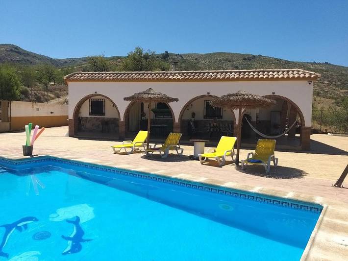 Casa rural para 7 personas, con Balcón y Terraza además de Jardín y Piscina en Sorvilán - 3