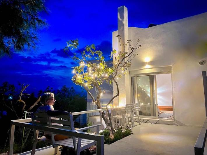 Maison d’hôte pour 3 personnes, avec Balcon ainsi que Terrasse et Jardin