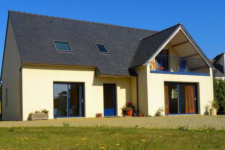 Gîte pour 6 personnes, avec Balcon et Jardin dans Plage de Primel