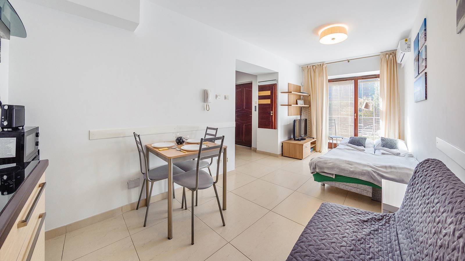 Cały apartament wypoczynkowy, Apartament wakacyjny dla 3 osób z ogród in Sarbinowo, Powiat koszaliński