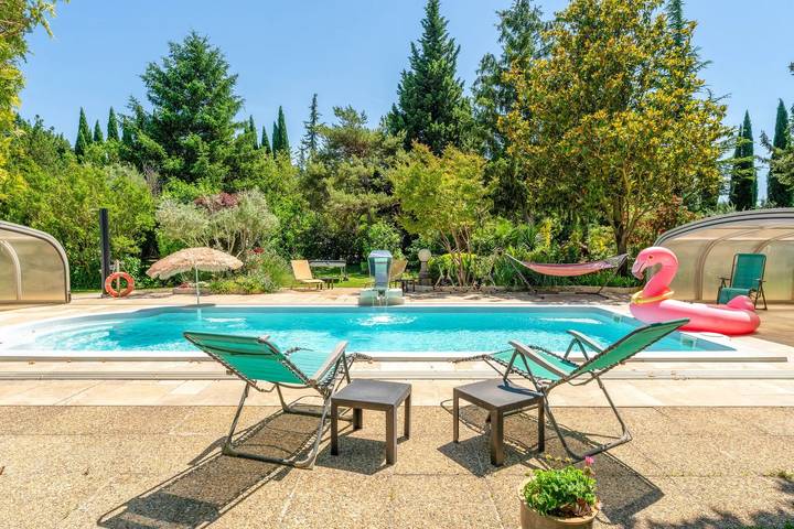 Apartamento de vacaciones para 2 personas, con jardín además de terraza y piscina - 1