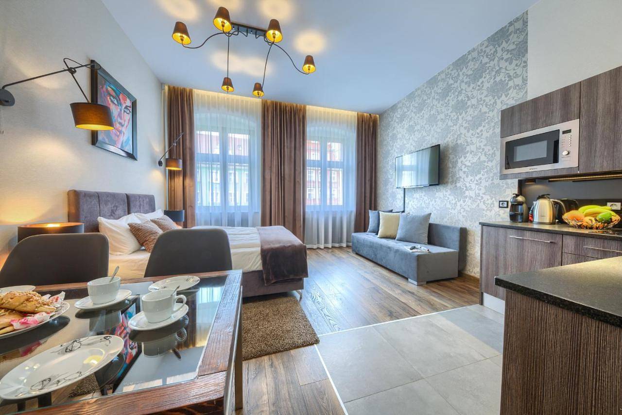 Cały apartament, Abba Apartments in Wrocław, Dolny Śląsk