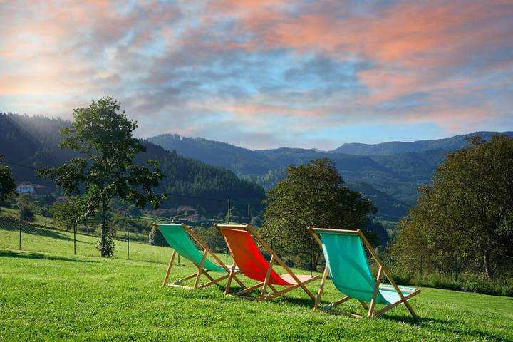 Chalet para 8 personas, con jardín, Se admiten mascotas en el País Vasco - 2
