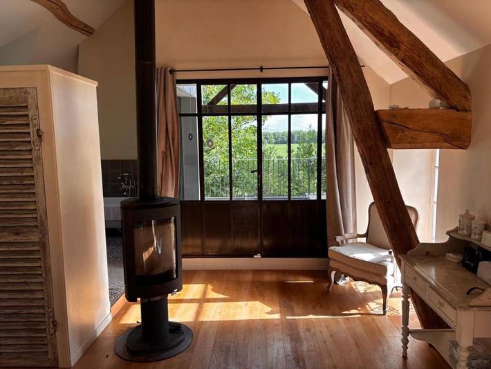 Location de vacances pour 11 personnes, avec piscine et terrasse à Sougères-en-Puisaye - 2