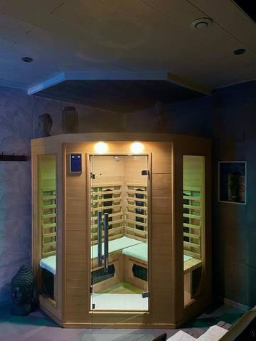 Gîte pour 15 personnes, avec jacuzzi ainsi que jardin et sauna à Ittenheim