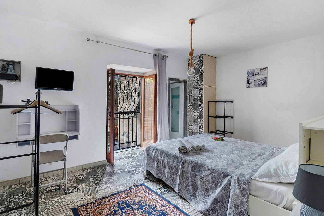 Chambre d'hôtes "Camera Claudius In Villa Vista Mare" avec terrasse partagée et Wi-Fi in Vico Equense, Province de Naples