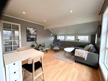 Ferienwohnung für 4 Personen, mit Terrasse und Ausblick in Kristiansand