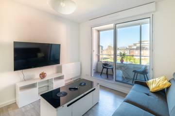 Appartement De Vacances pour 4 Personnes dans Courseulles-sur-Mer, Calvados, Photo 2
