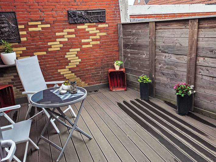 Ferienwohnung für 2 Personen, mit Terrasse auf Borkum - 4