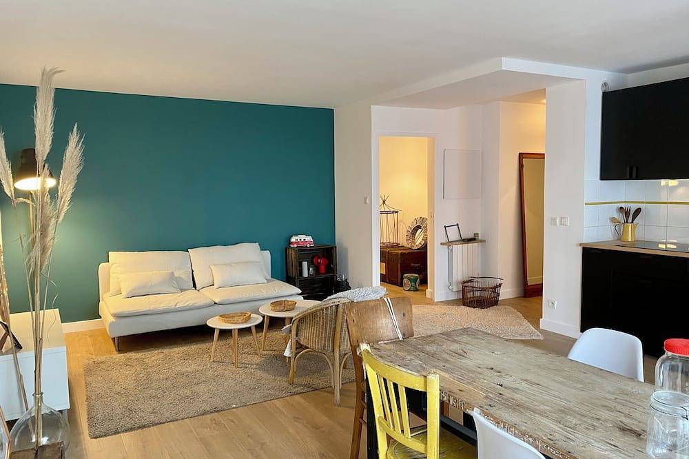 Apartamento entero, Beautiful, cozy 3-room apartment Apartment with parking and a terrace in Burdeos, Región de Burdeos