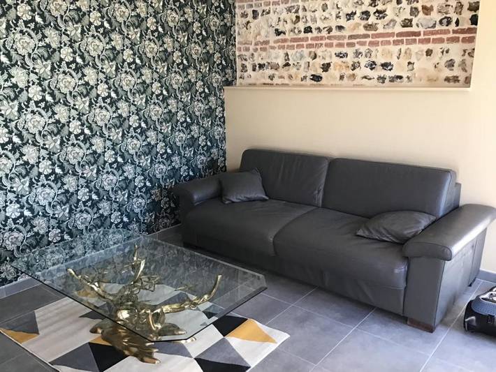 Location de vacances pour 6 personnes, avec jardin et vue, adapté aux familles à Octeville-sur-Mer - 3