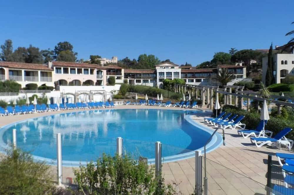 Ganze Wohnung, 2 Zimmer im Erdgeschoss Les Parcs de Grimaud in Grimaud, Mittelmeerküste (Frankreich)