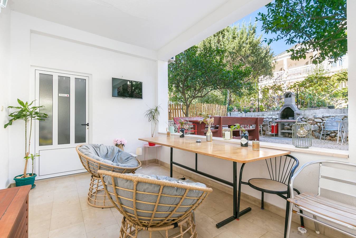 Ganze Wohnung, Studio Appartement mit Balkon und Meerblick Zivogosce - Blato, Makarska As-22253-b in Zivogosce, Makarska Riviera