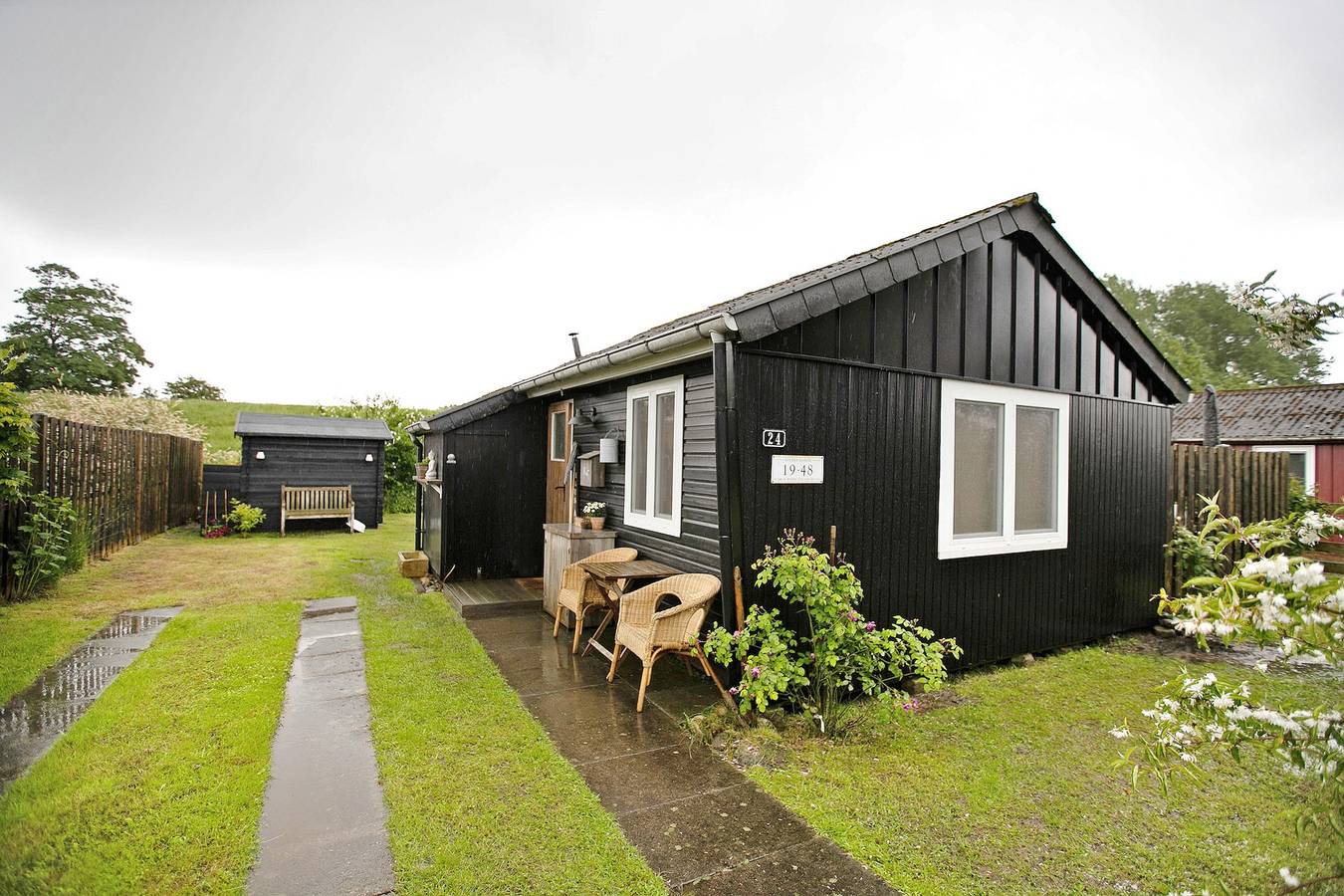 Ferienhaus "Lütte Hütte" mit Privatterrasse und Wlan in Hennstedt, Eider-Treene-Sorge